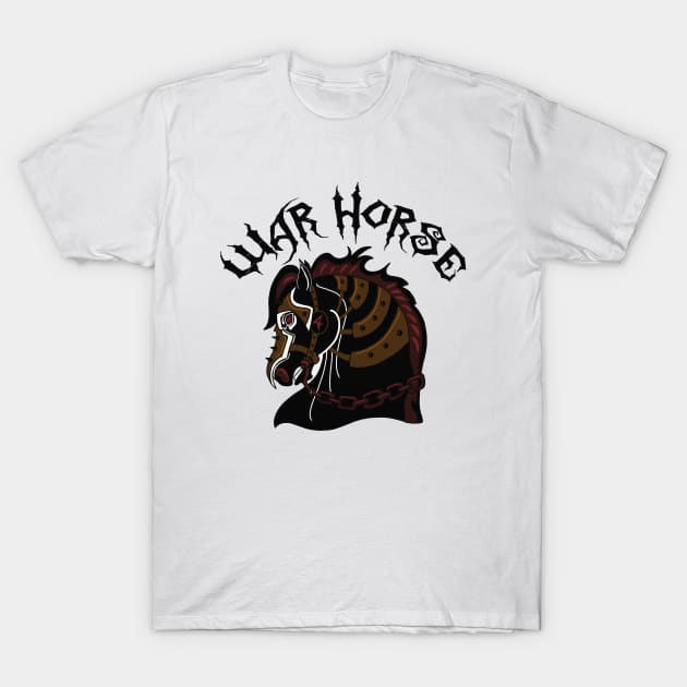 War horse T-Shirt T-Shirt by Glaciergraphics